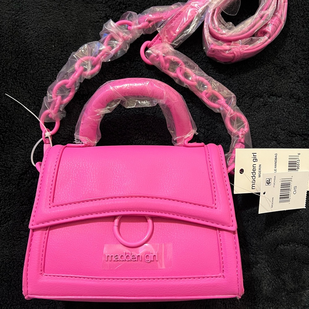 Madden Girl Vibrant Pink Mini Bag